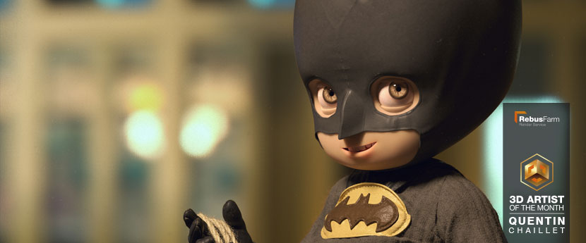 Design de personagens | 'Pequeno Batman' | Quentin Chaillet