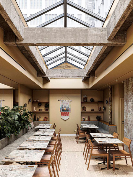 Hotel restaurant