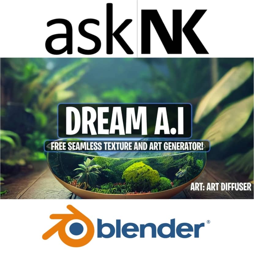 askNK - Dream Textures - New Blender A.I Tool For All