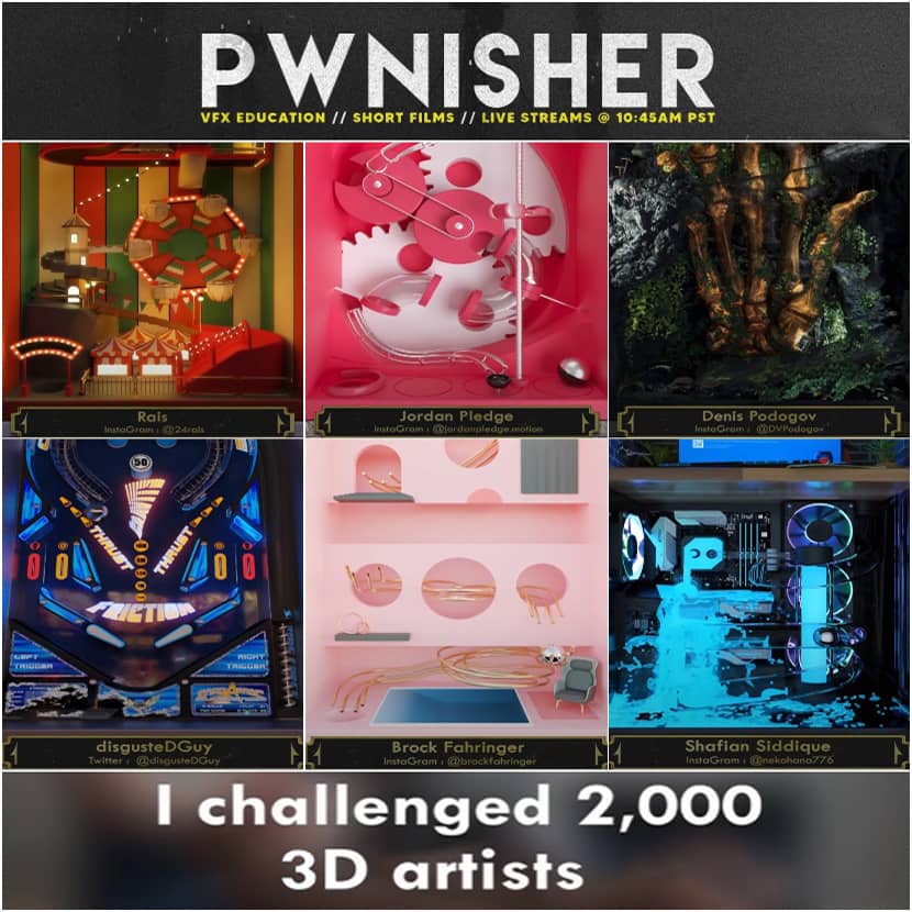Pwnisher - Collaborative 3D Marble Machine challenge