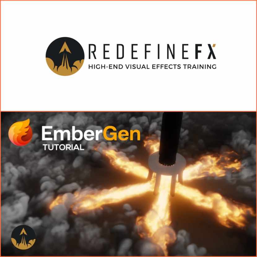 RedefineFX - Starship Launch EmberGen Tutorial